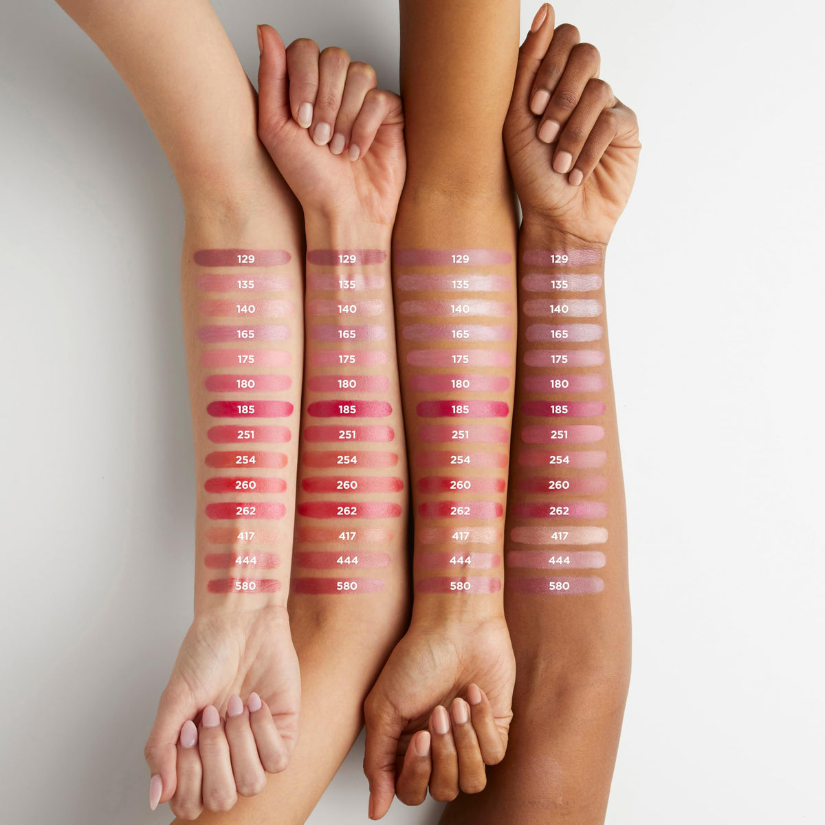 L'Oreal Paris Colour Riche Satin Lipstick Ballerina Shoes swatch on skin