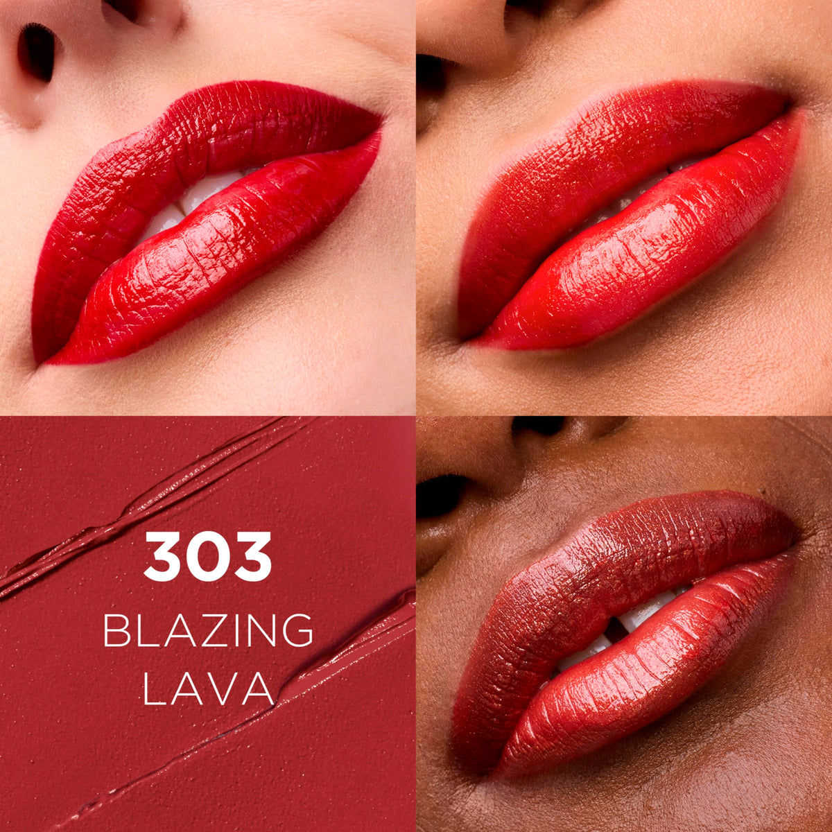 L'Oreal Paris Colour Riche Satin Lipstick Blazing Lava packaging