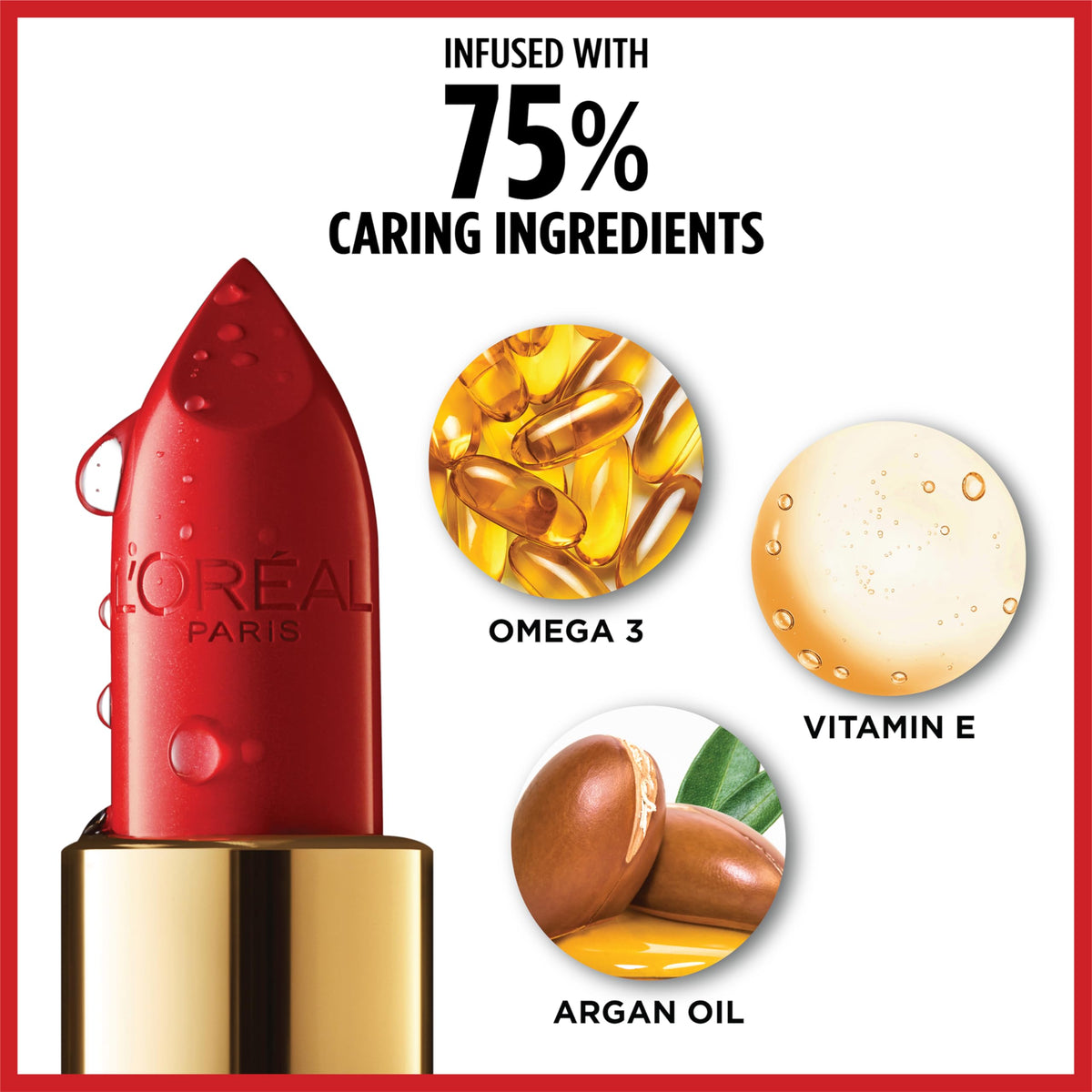 L'Oreal Paris Colour Riche Satin Lipstick Fresh as a Rose swatch