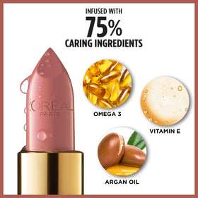L'Oreal Paris Colour Riche Satin Lipstick in nude shade packaging