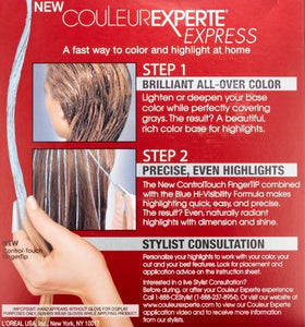 L'Oreal Paris Couleur Experte Hair Colour Kit contents and accessories