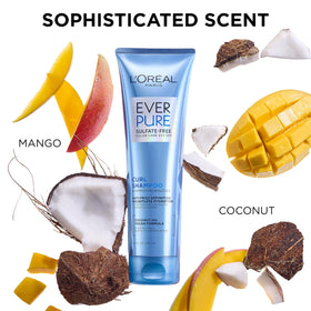 L'Oreal Paris Curly Hair Shampoo and Conditioner set lifestyle scene