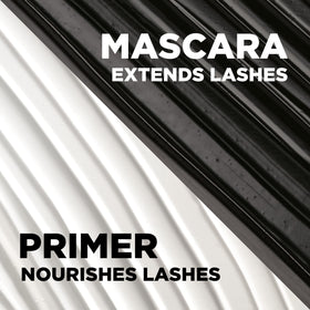 L'Oreal Paris Double Extend Tubing Mascara in use on model