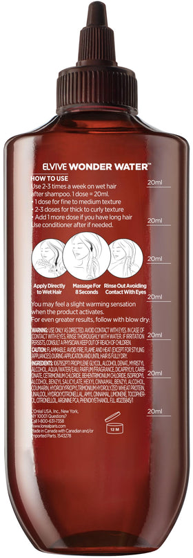 L'Oreal Paris Elvive 8 Second Wonder Water ingredients list
