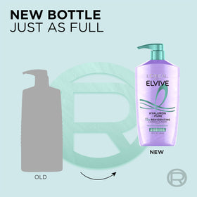 L'Oreal Paris Elvive Conditioner in a bathroom setting