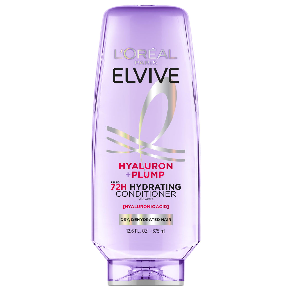 L'Oreal Paris Elvive Hyaluron Plump Hydrating Conditioner front view 12.6 Fl Oz