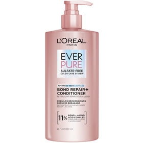 L'Oreal Paris EverPure Bond Repair+ Conditioner front view 23 Fl Oz
