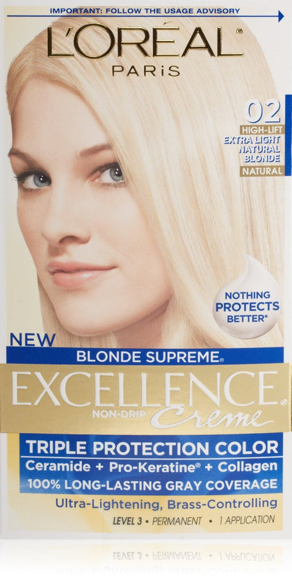 L'Oreal Paris Excellence Blonde Color Creme packaging front view