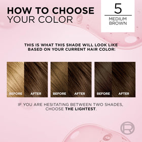 L'Oreal Paris Excellence Crème 5 Medium Brown in lifestyle setting