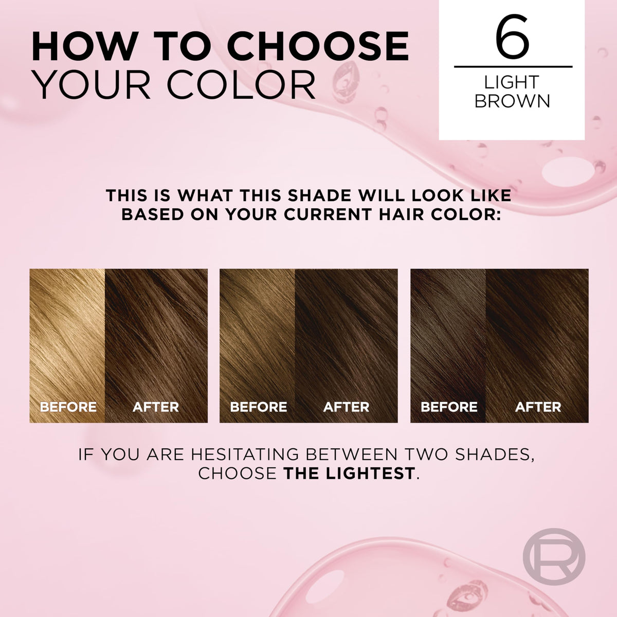 L'Oreal Paris Excellence Crème Hair Dye 6 Light Brown lifestyle scene