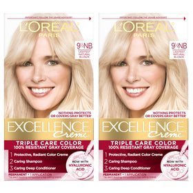 L'Oreal Paris Excellence Crème Hair Dye 9.5NB packaging front view
