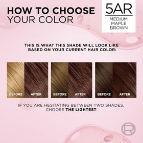 L'Oreal Paris Excellence Crème Hair Dye aftercare products
