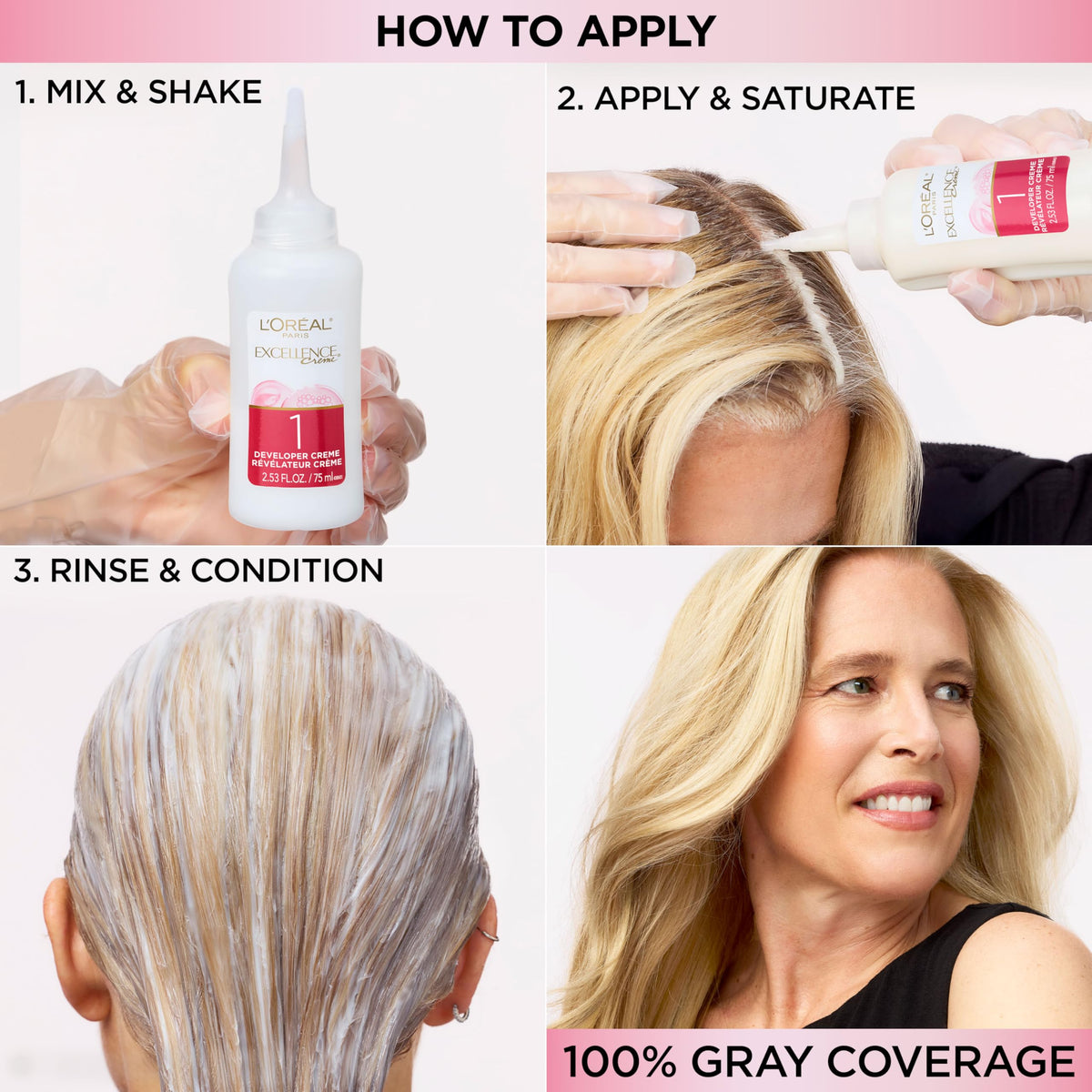 L'Oreal Paris Excellence Crème Hair Dye ingredients list