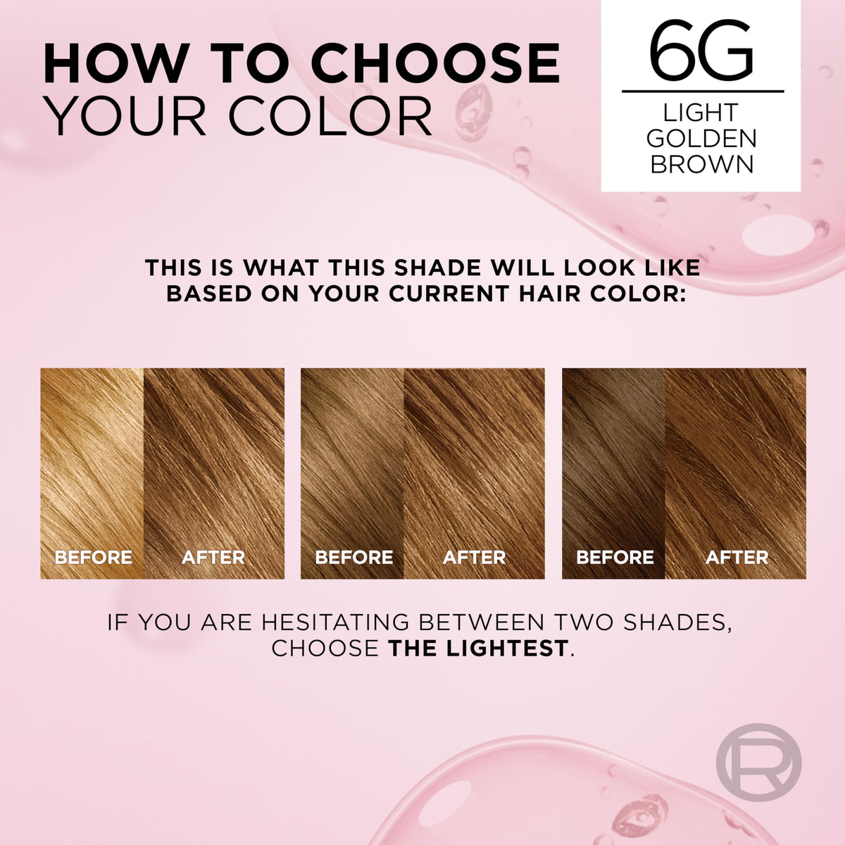L'Oreal Paris Excellence Crème Hair Dye shade chart