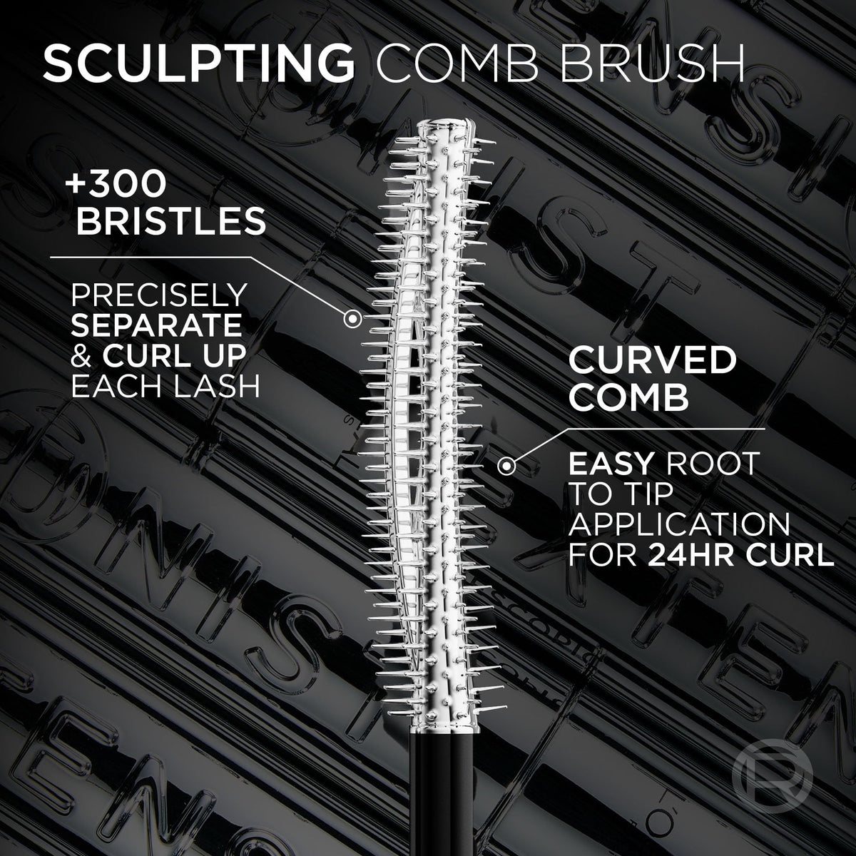 L'Oreal Paris Extensionist Mascara in hand demonstrating size