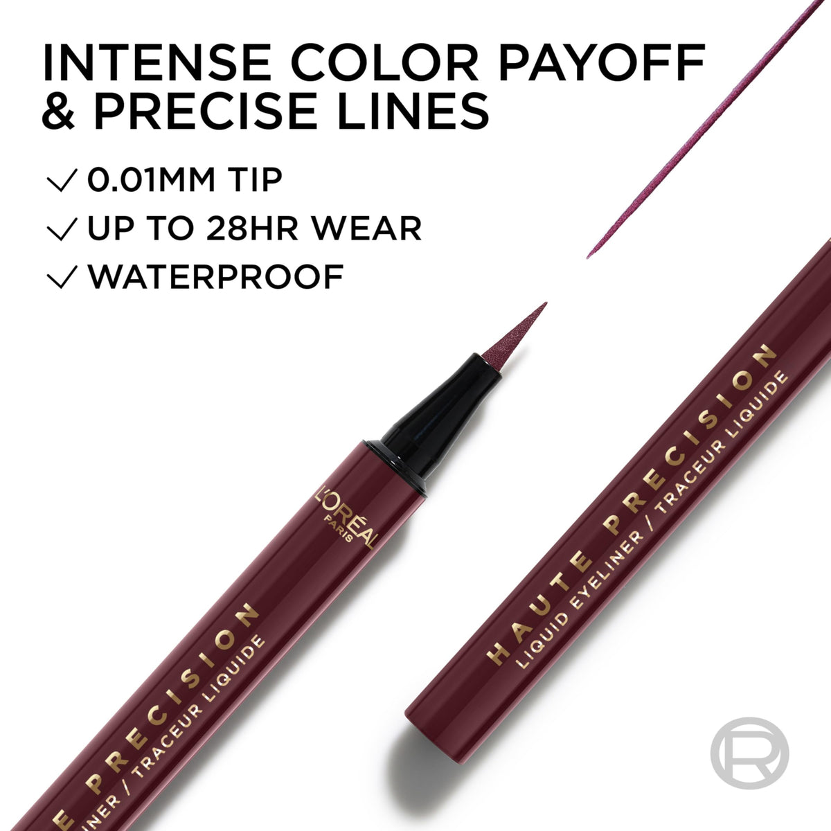 L'Oreal Paris eyeliner packaging with product details