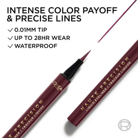 L'Oreal Paris eyeliner packaging with product details