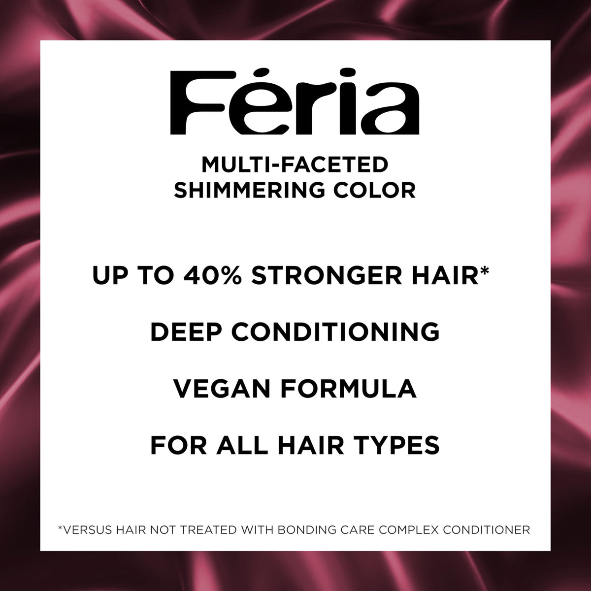 L'Oreal Paris Feria Hair Colour application instructions