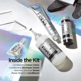 L'Oreal Paris Feria Hair Colour application process