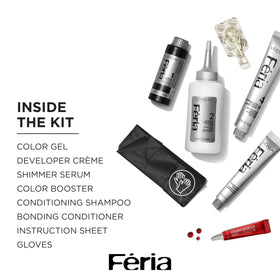 L'Oreal Paris Feria hair colour application process