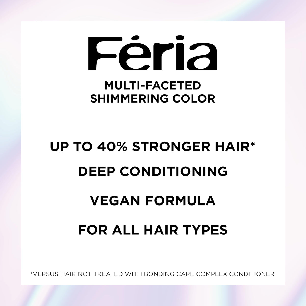 L'Oreal Paris Feria Hair Colour Black Leather packaging side view