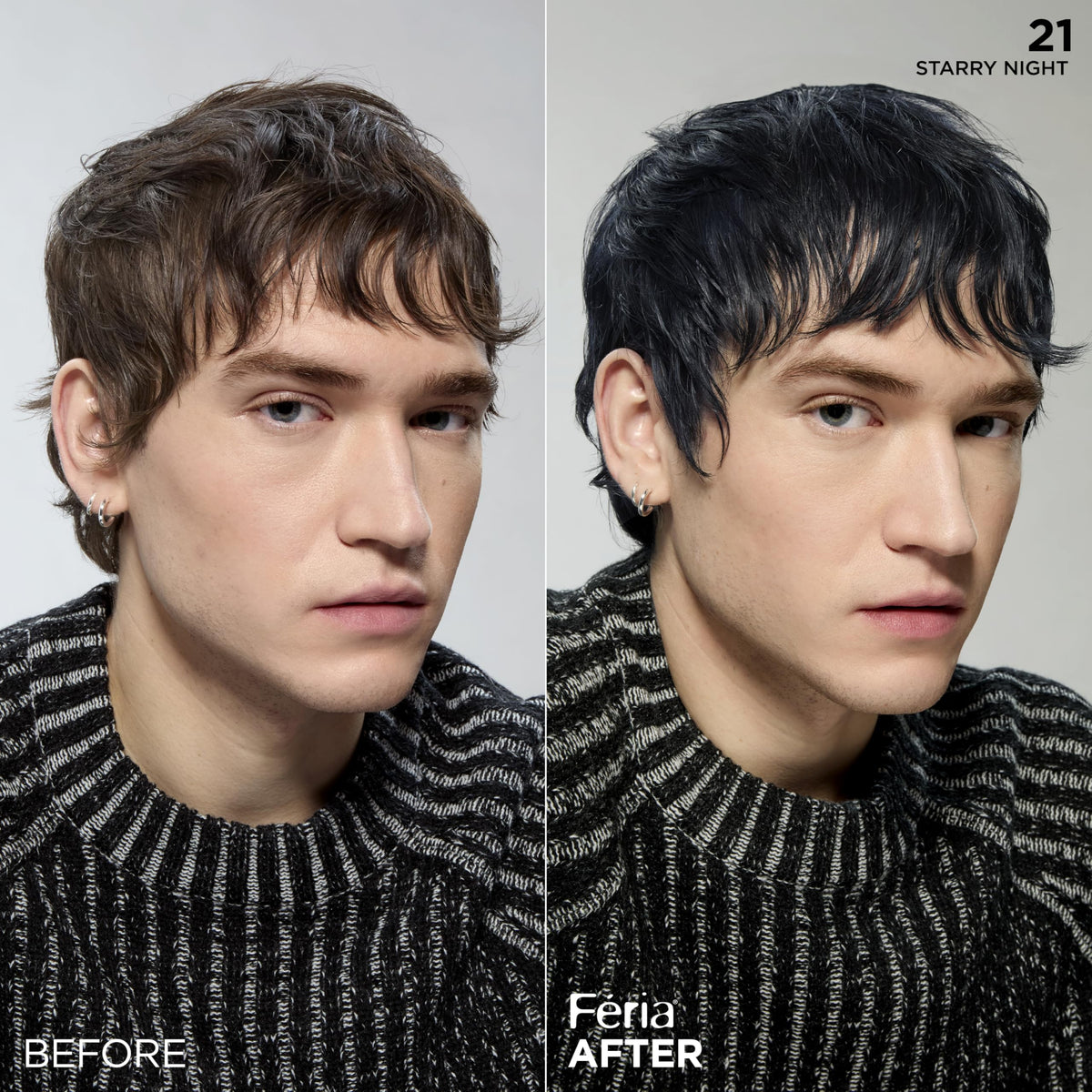 L'Oreal Paris Feria hair colour shade chart