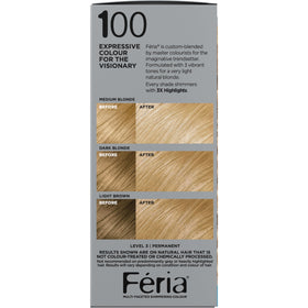 L'Oreal Paris Feria hair dye kit contents