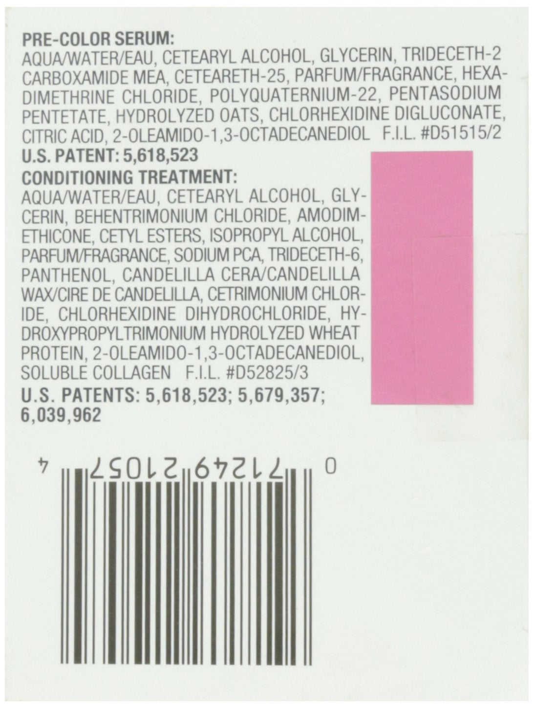 L'Oreal Paris Hair Colour #5G Medium Gold Brown applicator comb and gloves