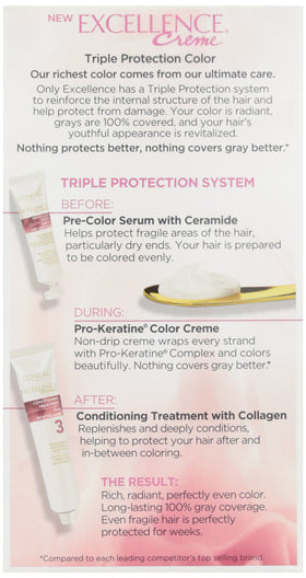 L'Oreal Paris Hair Colour #5G Medium Gold Brown colour crème tube