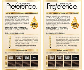 L'Oreal Paris Hair Colour Kit Dark Brown 4 with vibrant colour swatch
