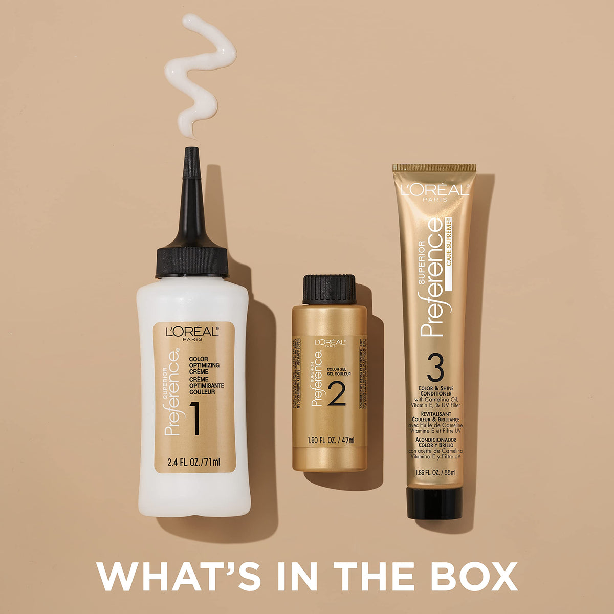 L'Oreal Paris Hair Colour Kit LB01 Extra Light Ash Blonde application process