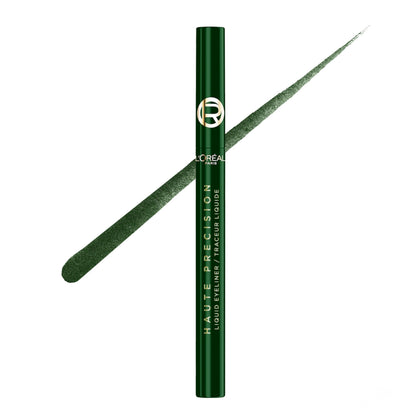 L'Oreal Paris Haute Precision Waterproof Liquid Eyeliner 040 Green Velvet front view
