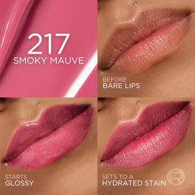 L'Oreal Paris Hyaluron Tint Lip Stain Serum 217 Smoky Mauve applicator tip