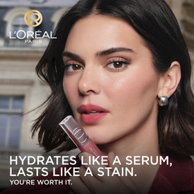 L'Oreal Paris Hyaluron Tint Lip Stain Serum 635 shade swatch