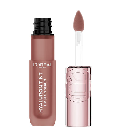 L'Oreal Paris Hyaluron Tint Lip Stain Serum 680 Nude Espresso front view