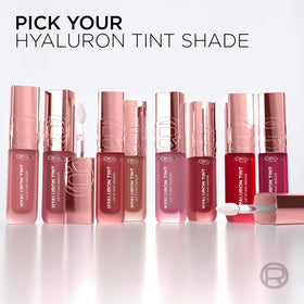 L'Oreal Paris Hyaluron Tint Lip Stain Serum with other shades displayed