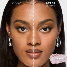 L'Oreal Paris Infallible Blur-fection Loose Setting Powder in use on skin