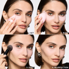 L'Oreal Paris Infallible Blur-fection Loose Setting Powder shade comparison