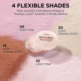 L'Oreal Paris Infallible Blur-fection Loose Setting Powder side view