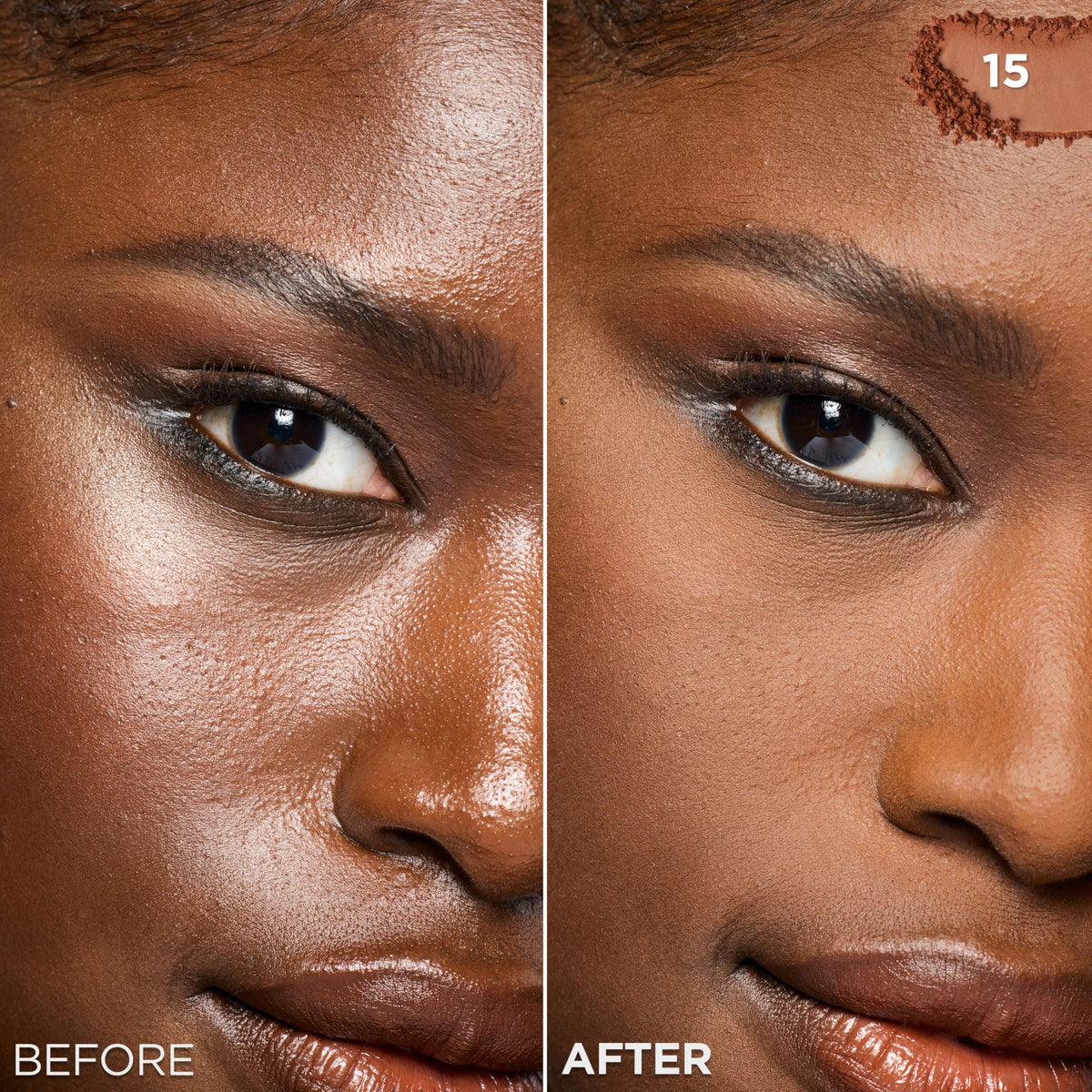 L'Oreal Paris Infallible Blur-fection powder application on skin