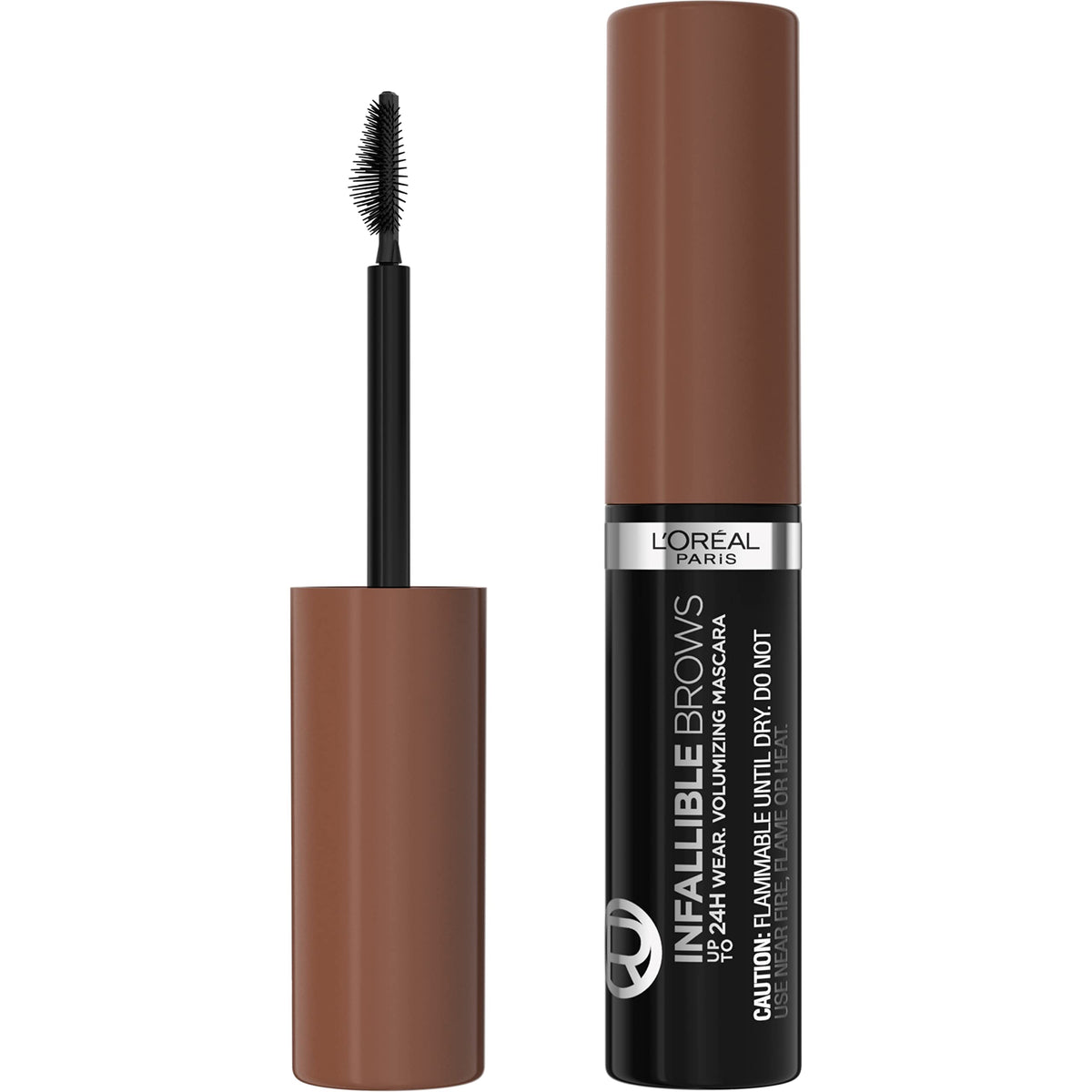 L'Oreal Paris Infallible Brow Mascara 6R Auburn front view
