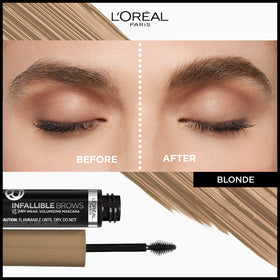 L'Oreal Paris Infallible Brow Mascara 7.0 Blonde with brush