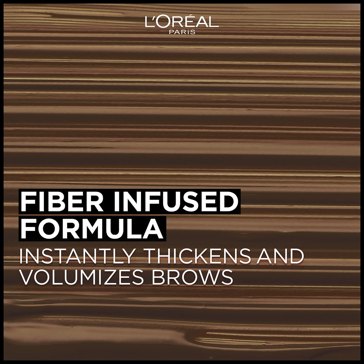L'Oreal Paris Infallible Brow Mascara application on model