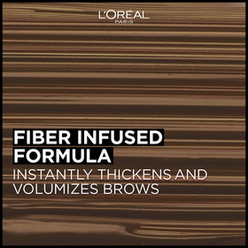 L'Oreal Paris Infallible Brow Mascara application on model
