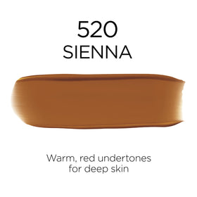 L'Oreal Paris Infallible Foundation 520 Sienna shade swatch