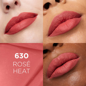 L'Oreal Paris Infallible Matte Liquid Lipstick Rose Heat 630 with precise applicator