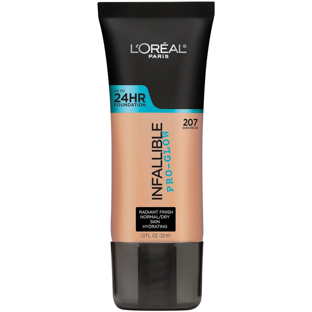 L'Oreal Paris Infallible Pro Glow Foundation Sand Beige front view