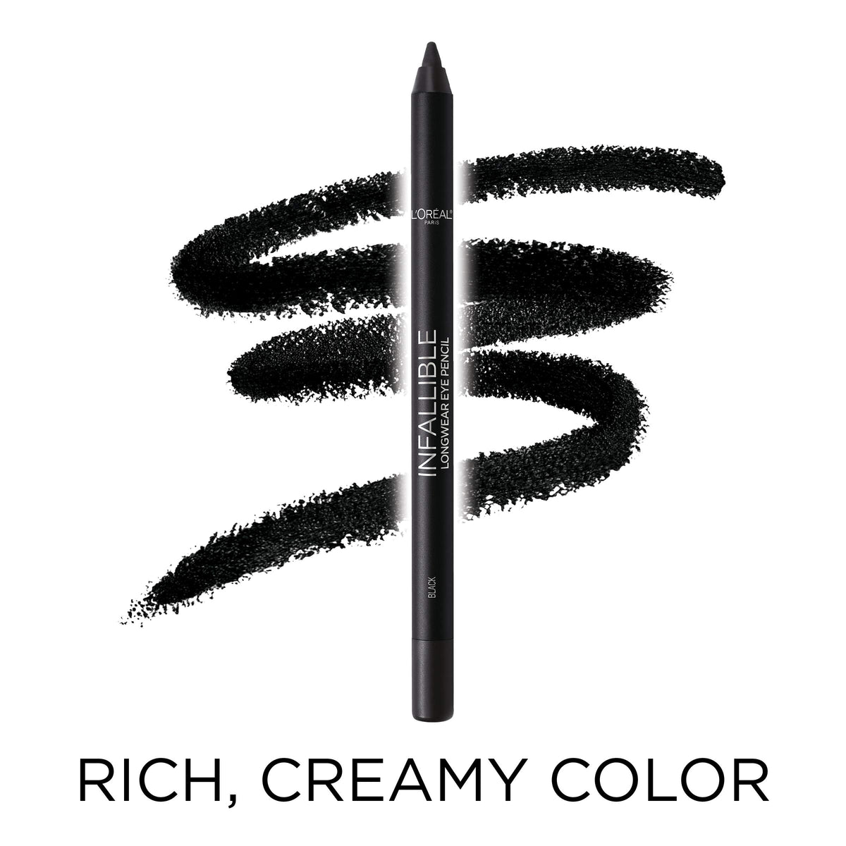 L'Oreal Paris Infallible Pro-Last Pencil Eyeliner black packaging
