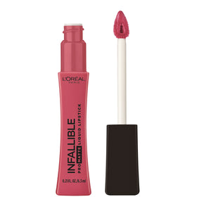 L'Oreal Paris Infallible Pro Matte Liquid Lipstick Pink Soirée front view