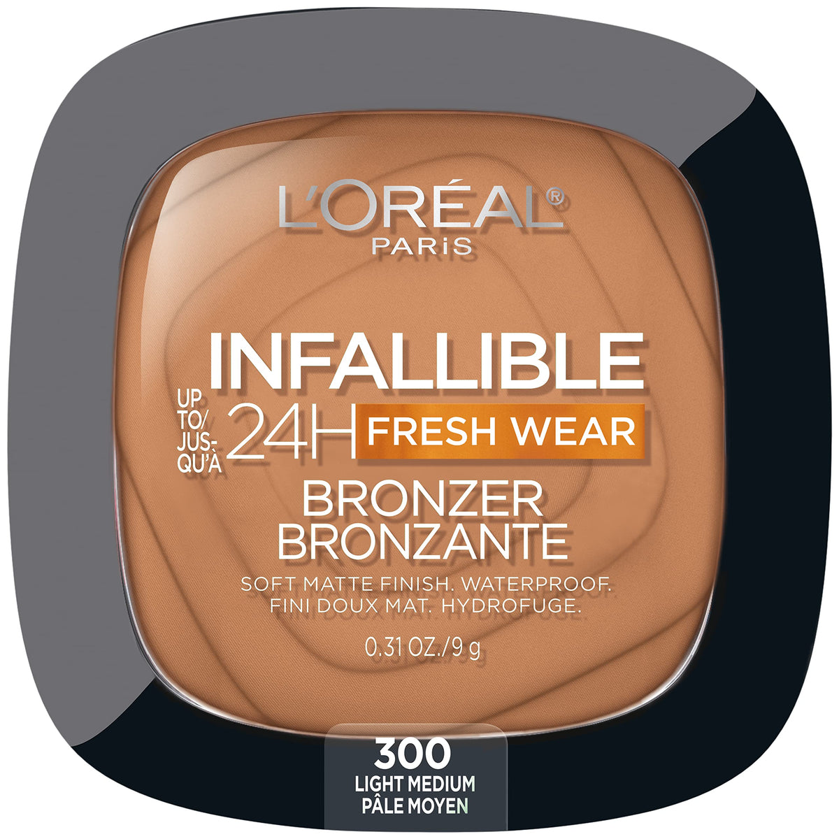 L'Oreal Paris Infallible Soft Matte Bronzer front view